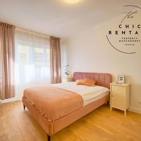 Isabelle New Spacious 3br Ac 公寓 戛纳