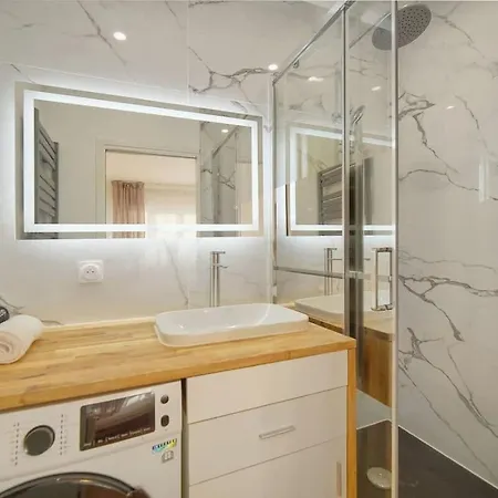 公寓 Isabelle New Spacious 3br Ac 戛纳